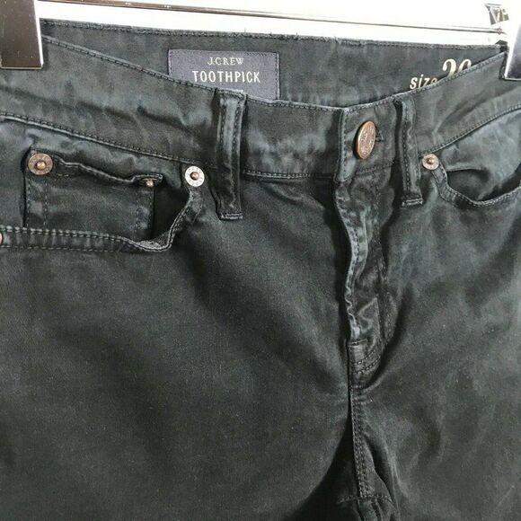 J.CREW Womens Toothpick Skinny Jeans Size 26 - Picture 5 of 10